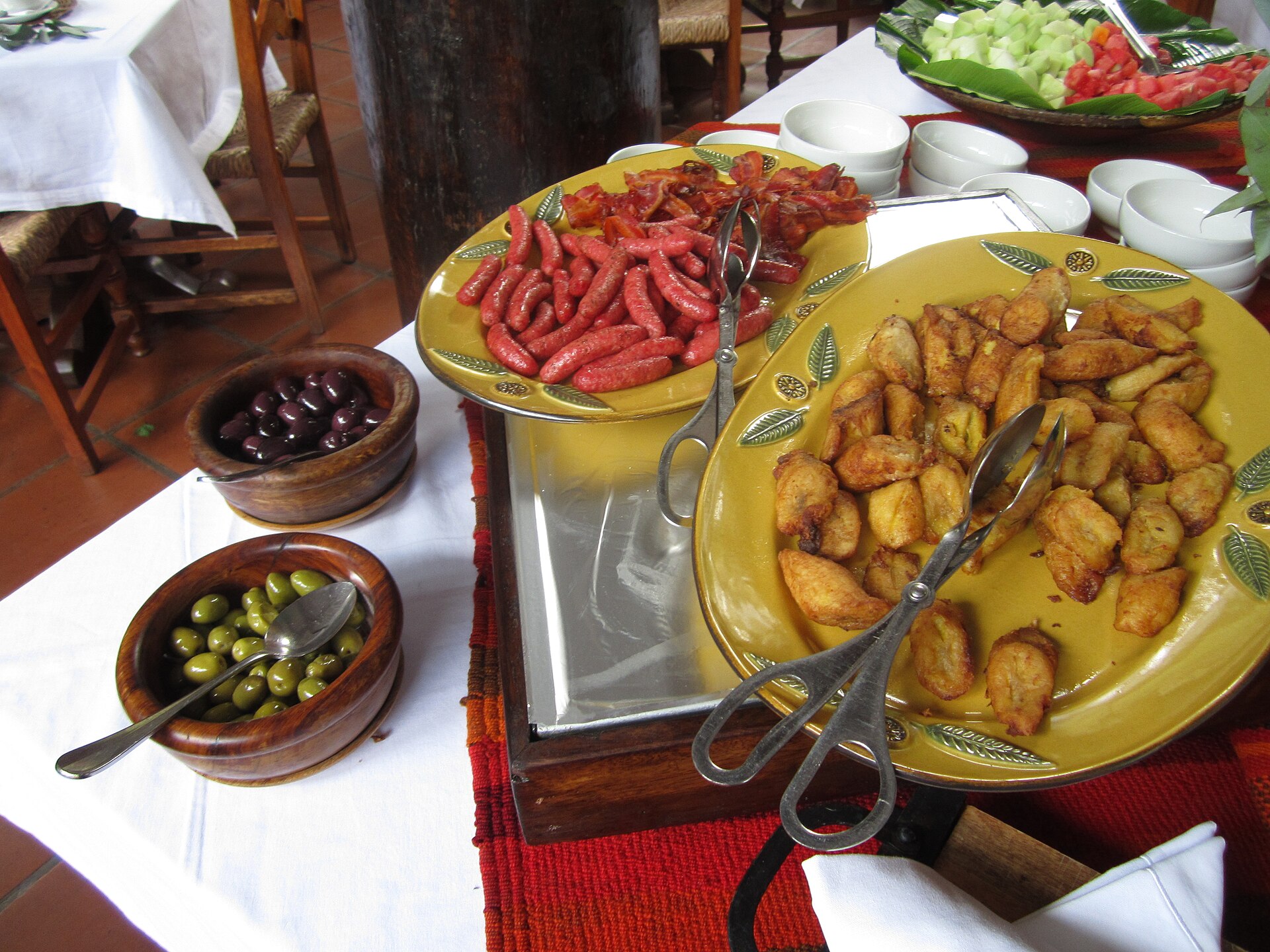 Frühstücksbuffet im Hotel
