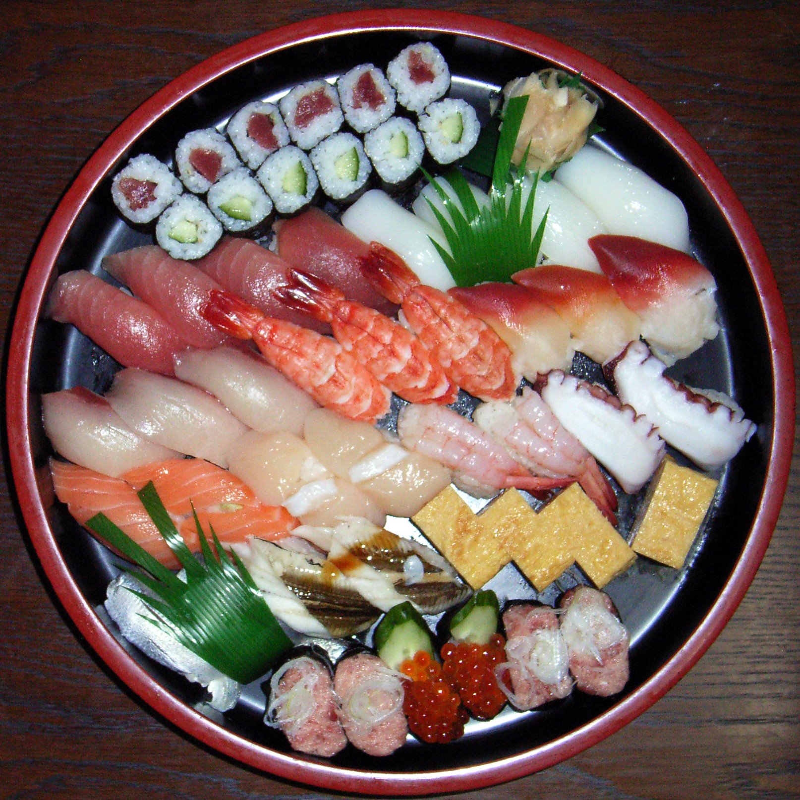 Sushi-Platte