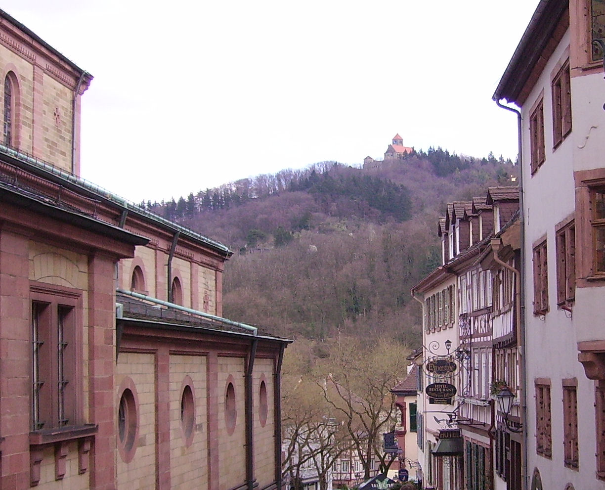 Einkaufsstraße in der Weinheimer Innenstadt