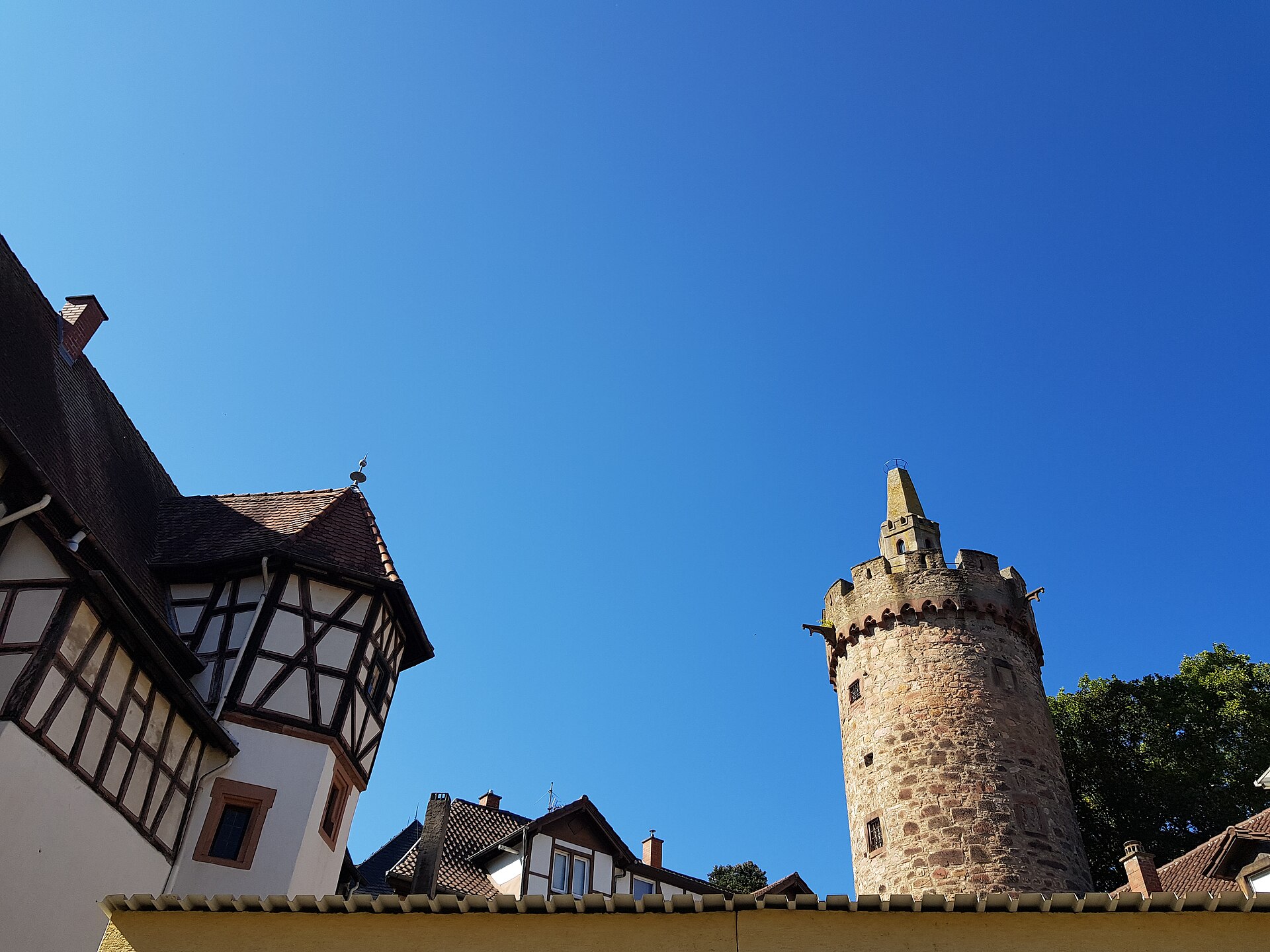 Roter Turm und Molitorsches Haus in Weinheim